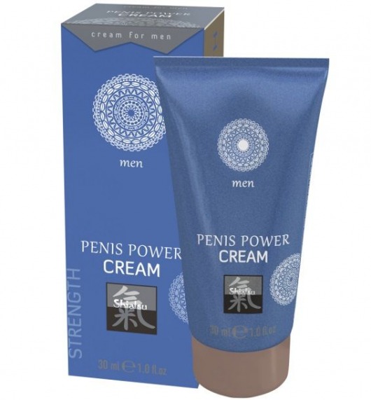Возбуждающий крем для мужчин Penis Power Cream - 30 мл. - Shiatsu - купить с доставкой в Новошахтинске