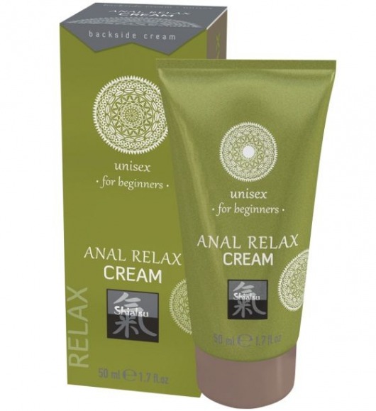 Анальный крем Anal Relax Cream - 50 мл. - Shiatsu - купить с доставкой в Новошахтинске