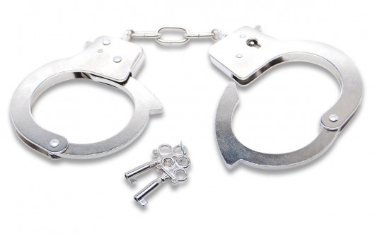 Наручники с ключами Official Handcuffs - Pipedream - купить с доставкой в Новошахтинске