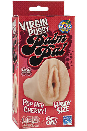 Мастурбатор-вагина Virgin Pussy ULTRASKYN Palm Pal - Doc Johnson - в Новошахтинске купить с доставкой