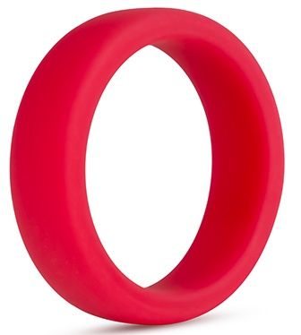Красное эрекционное кольцо Silicone Go Pro Cock Ring - Blush Novelties - в Новошахтинске купить с доставкой