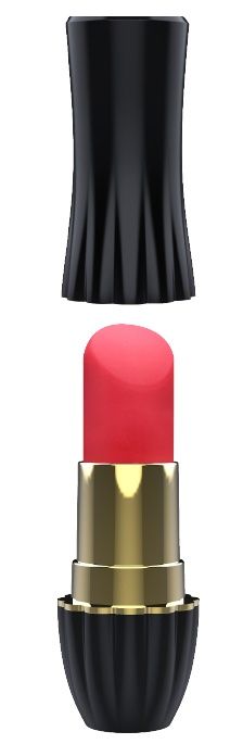 Клиторальный стимулятор-помада LIPSTICK - 9,3 см. - Dream Toys - купить с доставкой в Новошахтинске