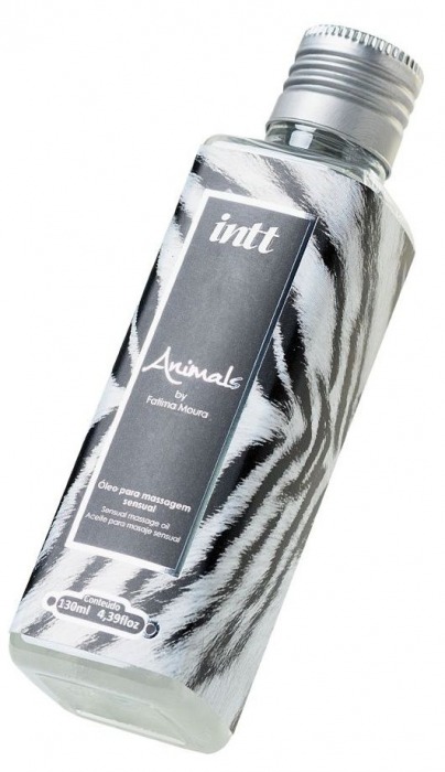 Массажное масло ANIMALS by Fatima Moura с возбуждающим эффектом - 130 мл. - INTT - купить с доставкой в Новошахтинске