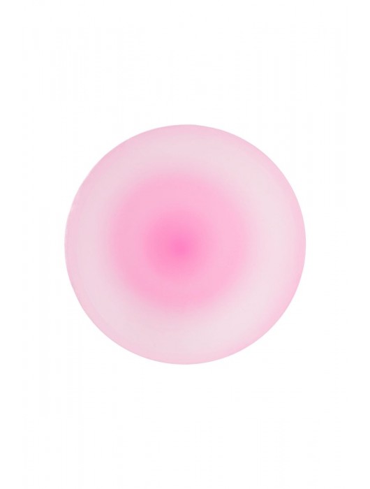 Розовая, светящаяся в темноте анальная втулка John Glow - 12,5 см. - ToyFa