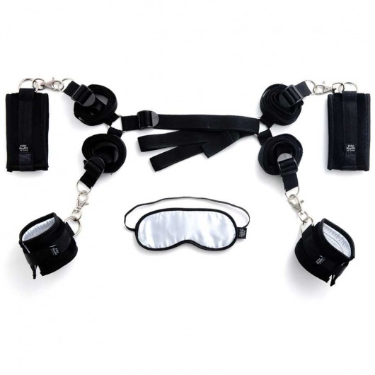 Комплект бондажа Under The Bed Restraints Kit - Fifty Shades of Grey - купить с доставкой в Новошахтинске