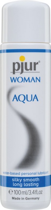 Лубрикант на водной основе pjur WOMAN Aqua - 100 мл. - Pjur - купить с доставкой в Новошахтинске