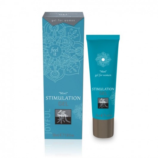 Возбуждающий интимный гель STIMULATION GEL Mint - 30 мл. - Shiatsu - купить с доставкой в Новошахтинске