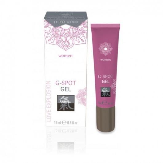 Возбуждающий интимный гель G-SPOT GEL - 15 мл. - Shiatsu - купить с доставкой в Новошахтинске