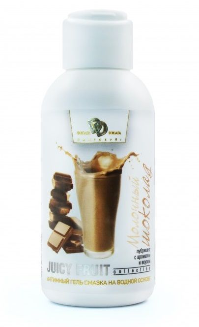 Интимный гель-смазка JUICY FRUIT с ароматом молочного шоколада - 100 мл. - БиоМед - купить с доставкой в Новошахтинске