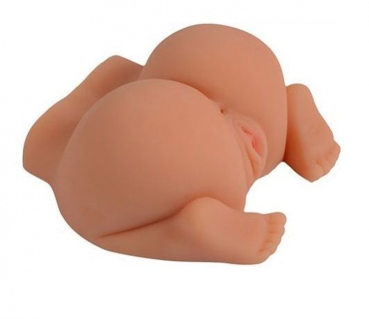 Телесная реалистичная вагина-полуторс SHEQU - SHEQU - в Новошахтинске купить с доставкой