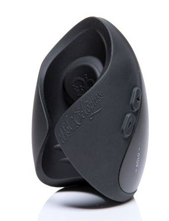 Черный инновационный мужской вибратор PULSE SOLO ESSENTIAL - Hot Octopuss - в Новошахтинске купить с доставкой