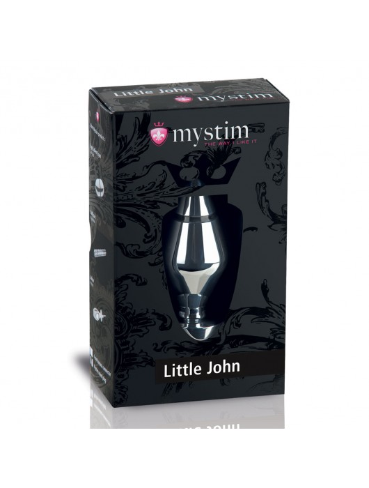 Анальная втулка для электростимуляции Little John - 9 см. - MyStim - купить с доставкой в Новошахтинске