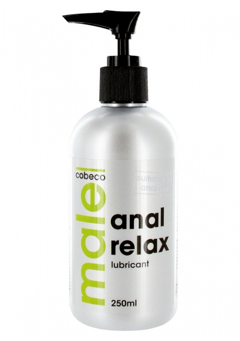 Анальный лубрикант MALE Cobeco Anal Relax Lubricant - 250 мл. - Cobeco - купить с доставкой в Новошахтинске