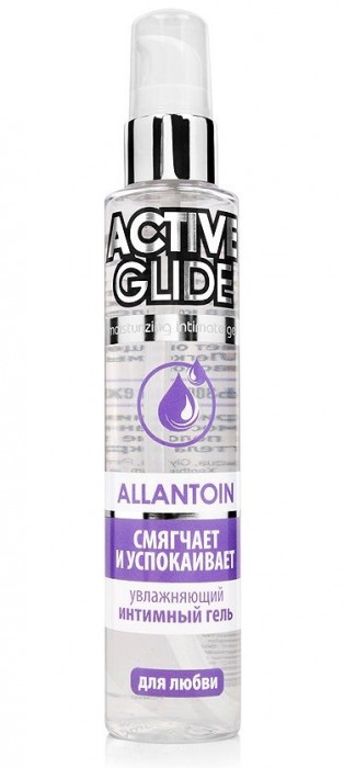 Увлажняющий интимный гель Active Glide Allantoin - 100 гр. - Биоритм - купить с доставкой в Новошахтинске