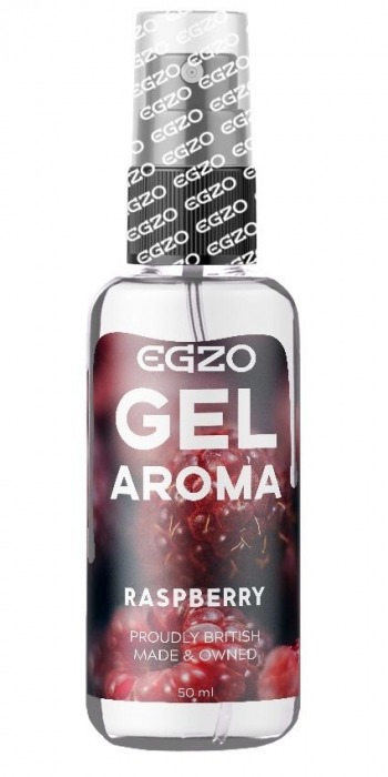 Интимный лубрикант EGZO AROMA с ароматом малины - 50 мл. - EGZO - купить с доставкой в Новошахтинске