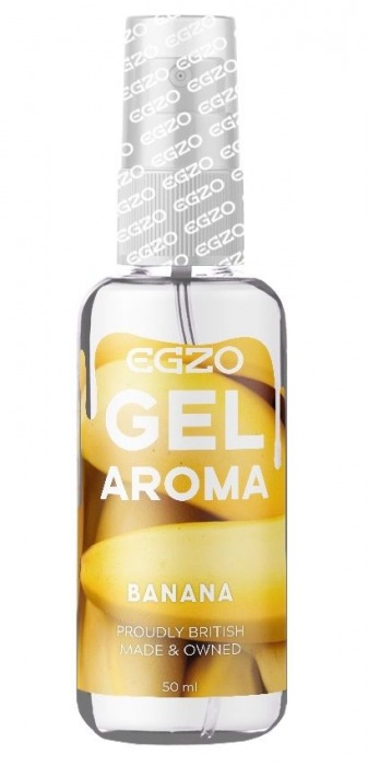 Интимный лубрикант EGZO AROMA с ароматом банана - 50 мл. - EGZO - купить с доставкой в Новошахтинске