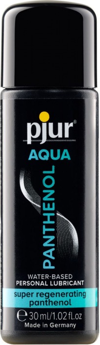 Лубрикант на водной основе с пантенолом pjur AQUA Panthenol - 30 мл. - Pjur - купить с доставкой в Новошахтинске