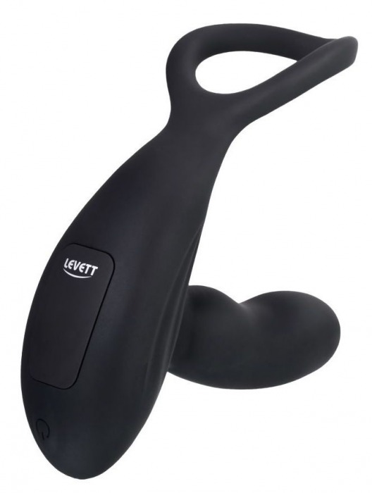 Черный стимулятор простаты Maud с вибрацией - Levett - в Новошахтинске купить с доставкой