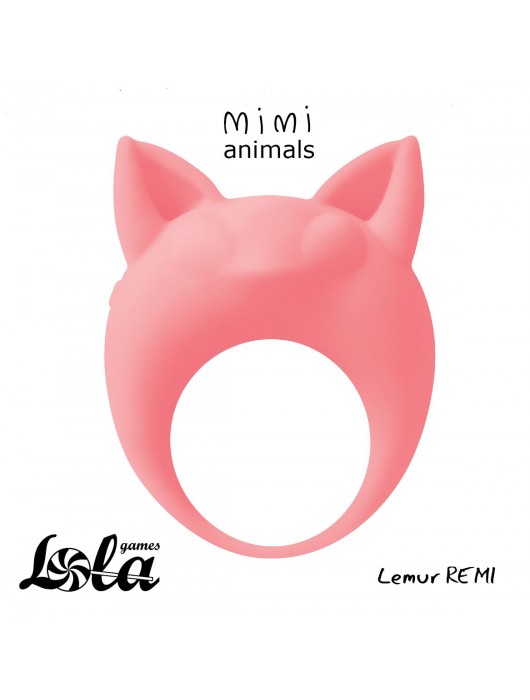 Оранжевое эрекционное кольцо Lemur Remi - Lola Games - в Новошахтинске купить с доставкой