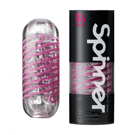 Мастурбатор SPINNER Brick - Tenga - в Новошахтинске купить с доставкой