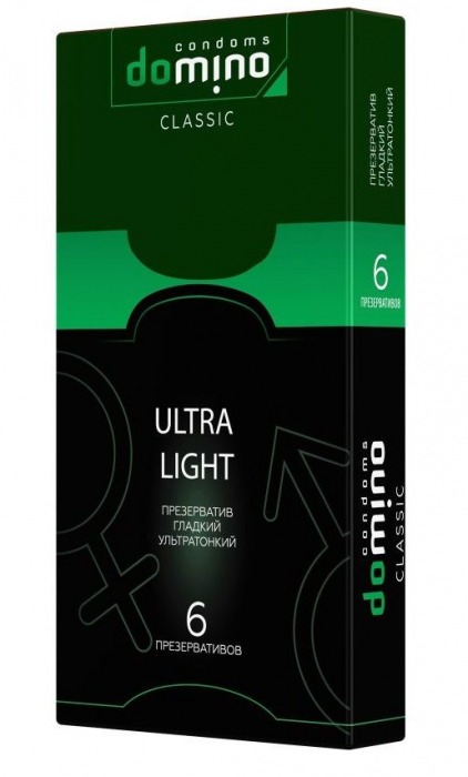 Супертонкие презервативы DOMINO Ultra Light - 6 шт. - Domino - купить с доставкой в Новошахтинске