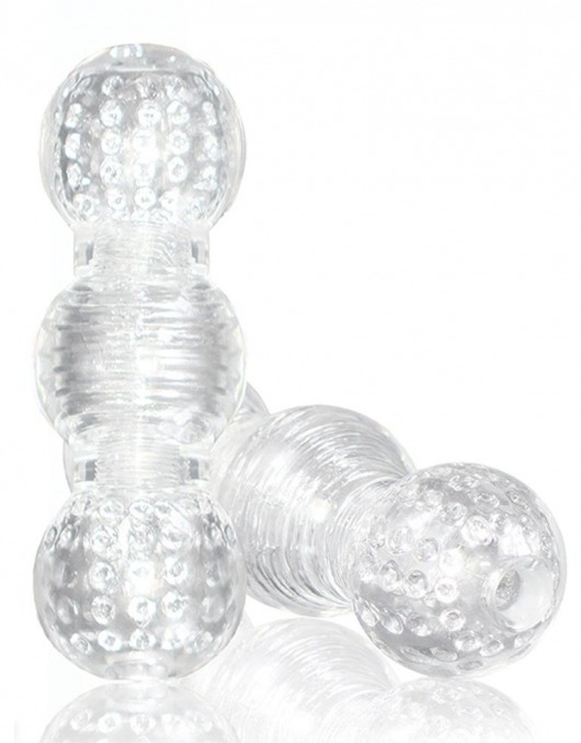 Прозрачный фигурный мастурбатор Master Stroker - Blush Novelties - в Новошахтинске купить с доставкой