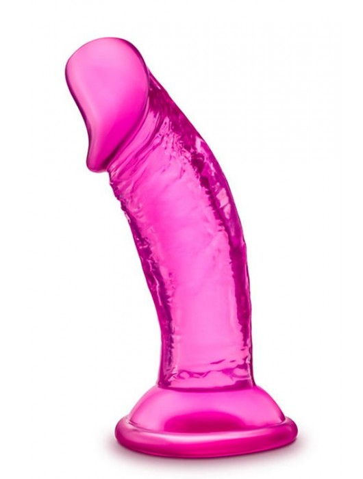 Розовый анальный фаллоимитатор Sweet N Small 4 Inch Dildo - 11,4 см. - Blush Novelties