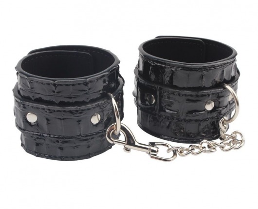 Черные наручники Surrender Wrist Restraints - Chisa - купить с доставкой в Новошахтинске