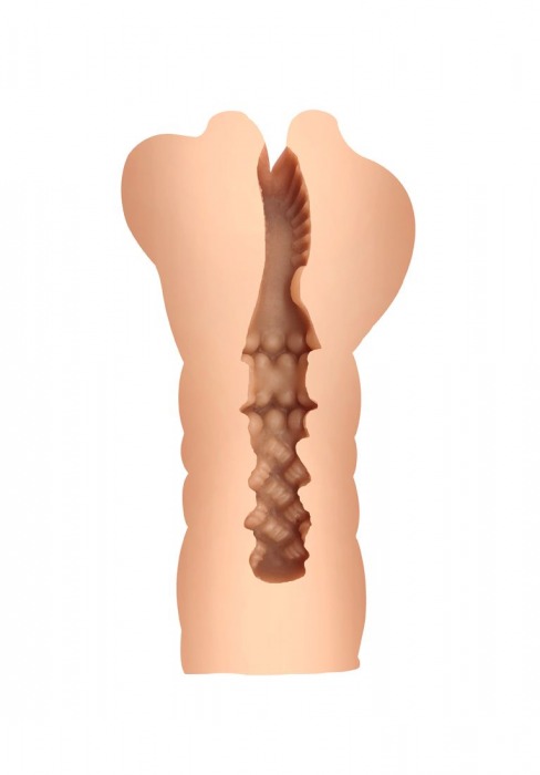 Телесный мастурбатор-ротик Sweet Lips - Lola Games - в Новошахтинске купить с доставкой