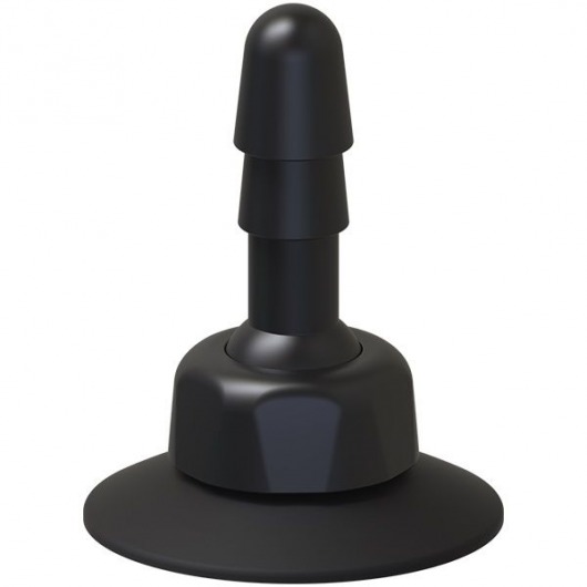 Плаг с присоской для фиксации насадок Deluxe 360° Swivel Suction Cup Plug - Doc Johnson - купить с доставкой в Новошахтинске