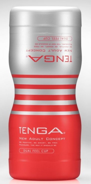 Мастурбатор TENGA Dual Sensation Cup - Tenga - в Новошахтинске купить с доставкой