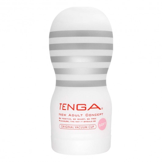 Мастурбатор TENGA Original Vacuum Cup Soft - Tenga - в Новошахтинске купить с доставкой