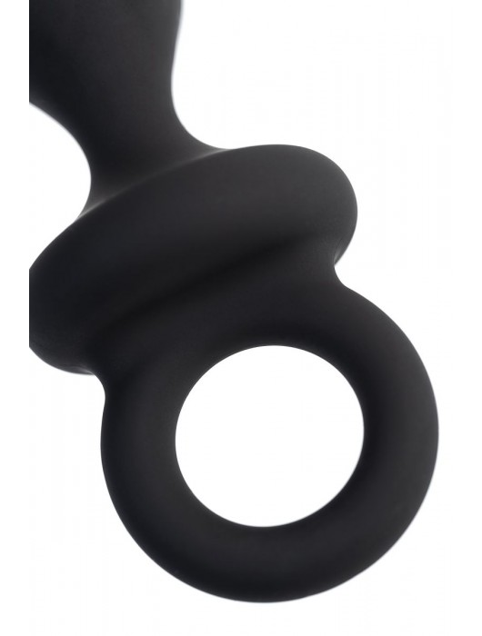 Черная анальная пробка Strob M - 13,5 см. - Erotist Adult Toys