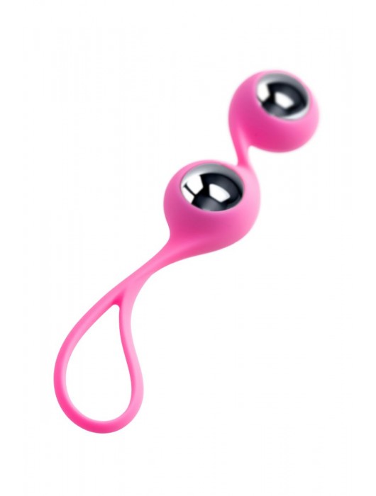 Розовые вагинальные шарики Futa - ToyFa