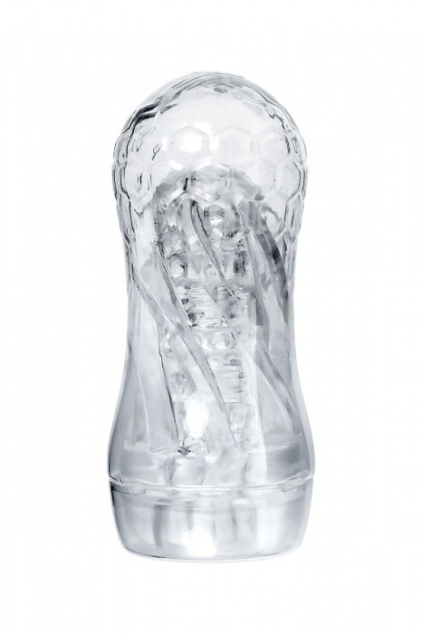 Прозрачный мастурбатор Jelf - A-toys - в Новошахтинске купить с доставкой