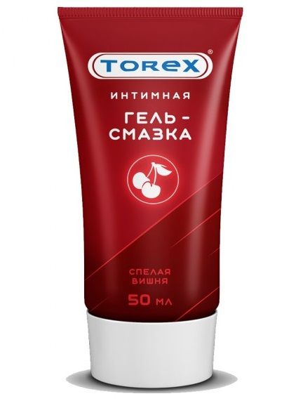 Смазка на водной основе TOREX  Спелая вишня  - 50 мл. - Torex - купить с доставкой в Новошахтинске