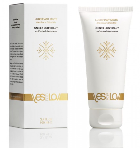 Лубрикант на водной основе с охлаждающим эффектом Unlimited Freshness Unisex Lubricant - 100 мл. - YESforLOV - купить с доставкой в Новошахтинске
