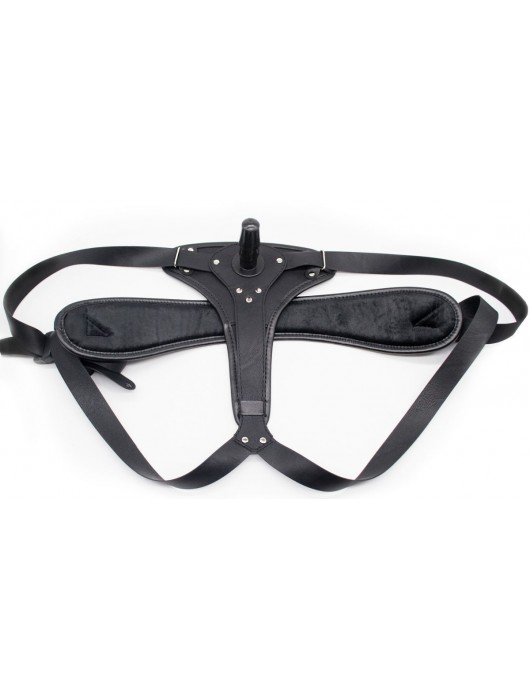 Реалистичный страпон Woman Midi с вагинальной пробкой - 19 см. - LOVETOY (А-Полимер) - купить с доставкой в Новошахтинске