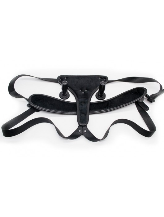 Реалистичный страпон Woman Midi с вагинальной пробкой - 19 см. - LOVETOY (А-Полимер) - купить с доставкой в Новошахтинске