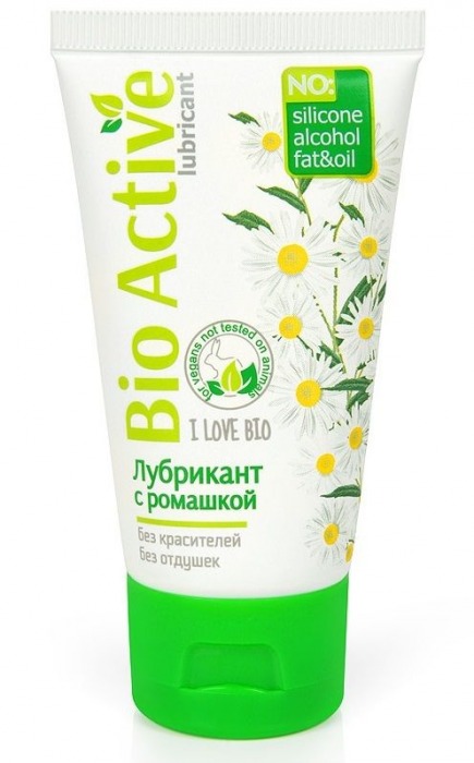 Гель-лубрикант на водной основе Bio Active - 50 гр. - Биоритм - купить с доставкой в Новошахтинске