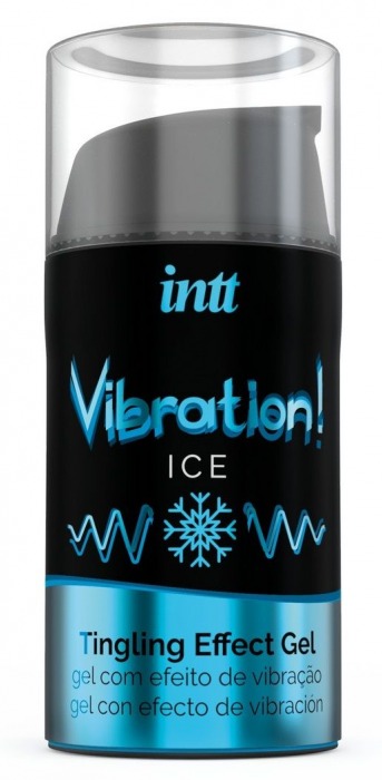Жидкий интимный гель с эффектом вибрации Vibration! Ice - 15 мл. - INTT - купить с доставкой в Новошахтинске