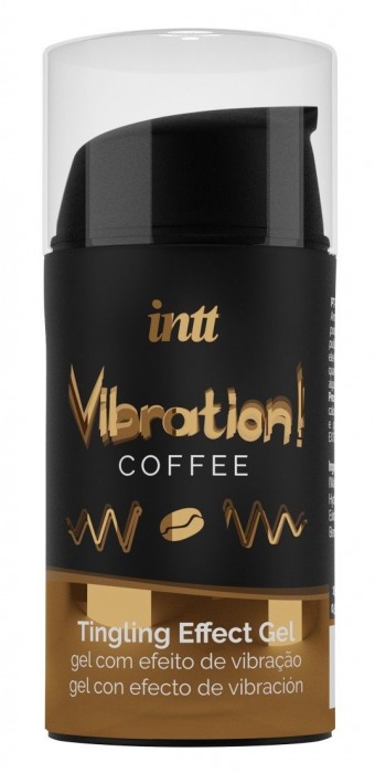 Жидкий интимный гель с эффектом вибрации Vibration! Coffee - 15 мл. - INTT - купить с доставкой в Новошахтинске