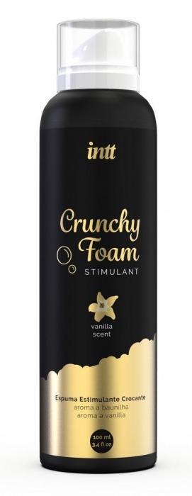 Пенка для массажа Crunchy Foam Stimulant Vanilla - 100 мл. - INTT - купить с доставкой в Новошахтинске