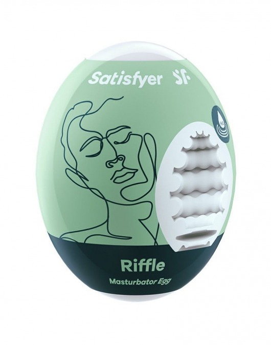 Мастурбатор-яйцо Satisfyer Riffle Mini Masturbator - Satisfyer - в Новошахтинске купить с доставкой