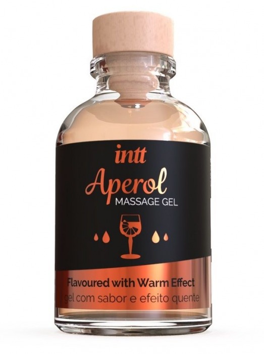 Массажный гель с согревающим эффектом Aperol - 30 мл. - INTT - купить с доставкой в Новошахтинске