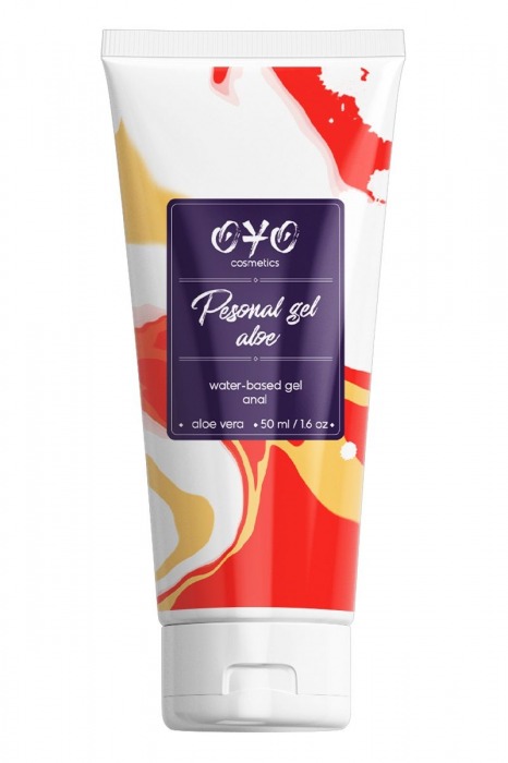 Анальная смазка на водной основе OYO Personal Gel Aloe - 50 мл. - OYO - купить с доставкой в Новошахтинске