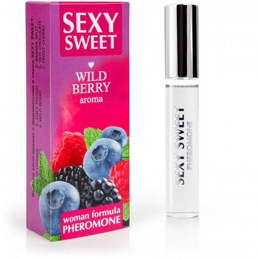 Парфюм для тела с феромонами Sexy Sweet с ароматом лесных ягод - 10 мл. -  - Магазин феромонов в Новошахтинске