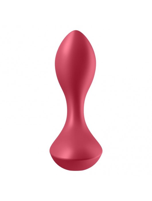 Красный вибромассажёр простаты Satisfyer Backdoor Lover - 14 см. - Satisfyer - в Новошахтинске купить с доставкой