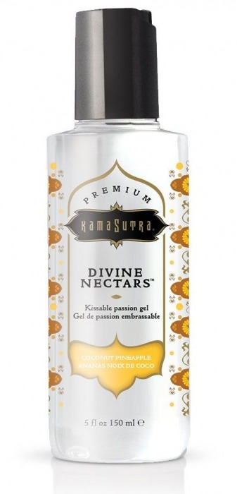 Гель-лубрикант на водной основе Divine Nectars Vanilla с ароматом ванили - 150 мл. - Kama Sutra - купить с доставкой в Новошахтинске
