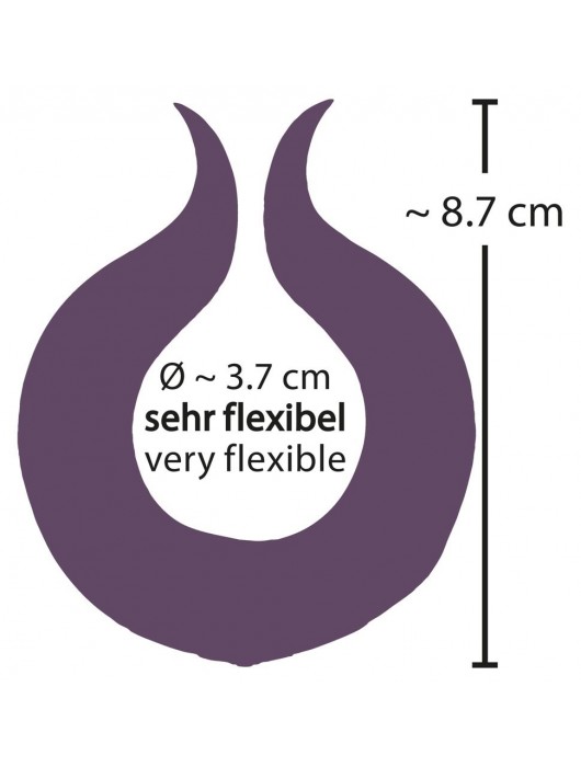 Вибратор для пар Two Motors Couple’s Ring в форме кольца - Orion - в Новошахтинске купить с доставкой